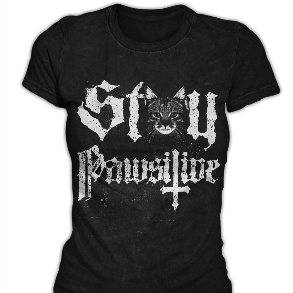 Blackcraft Cult Stay Pawsitive Shirt